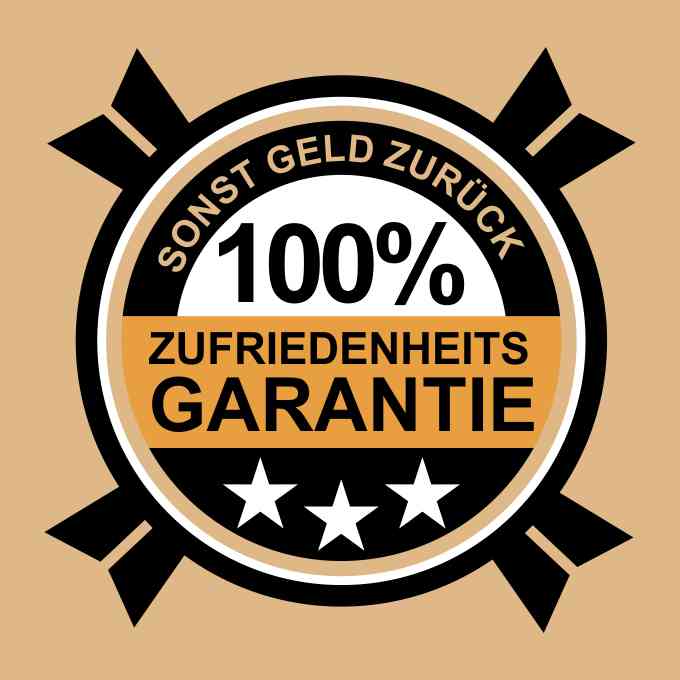 Zufriedenheitsgarantie