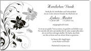 Trauer Danksagungen Tod