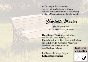 Danksagungskarten formulieren