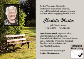 Danksagungskarten entwerfen